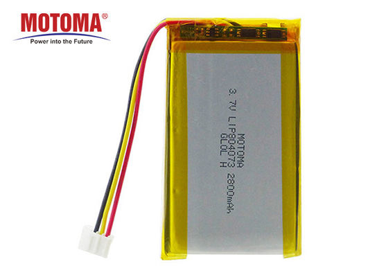 Lipolymer 배터리 3.7V 2800mah 고에너지 밀도 배터리