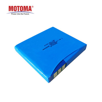 500배 POS 기계 건전지, 이중 IC 칩 2600mah Lipo 건전지 BIS 증명서