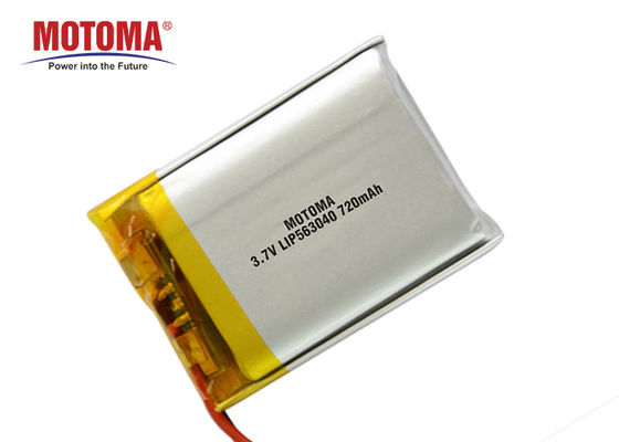 재충전용 IOT 배터리 팩 720mAh 고에너지 밀도 460Wh/L