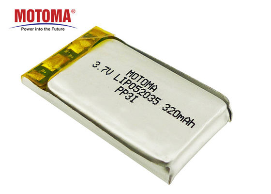 블루투스 헤드셋 3.7 V 320mah Li Po 배터리 500회 주기 수명