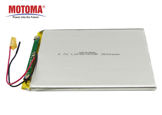 MOTOMA 딥 사이클 리튬 Lipo 배터리 충전식 3.7V 3000mAh