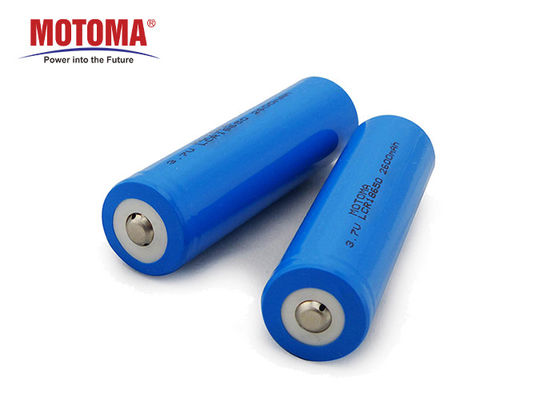 재충전용 리튬 원통 모양 건전지, LCR 18650 리튬 이온 3.7v 건전지 2600mAh