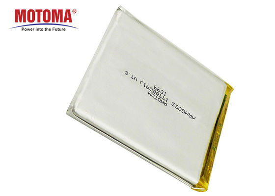 알코올 검사자를 위해 재충전용 3.7 V 2200mah 리튬 Lipo 건전지