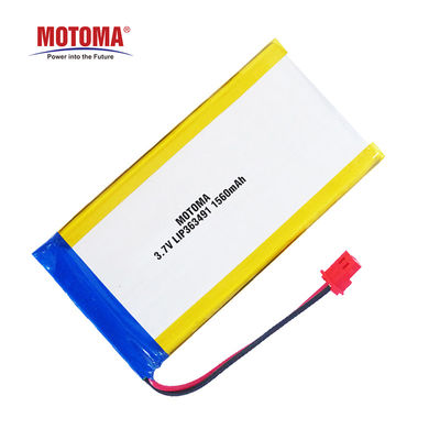 알코올 검사자를 위한 깊은 주기 Lipo 리튬 중합체 건전지 1560mAh