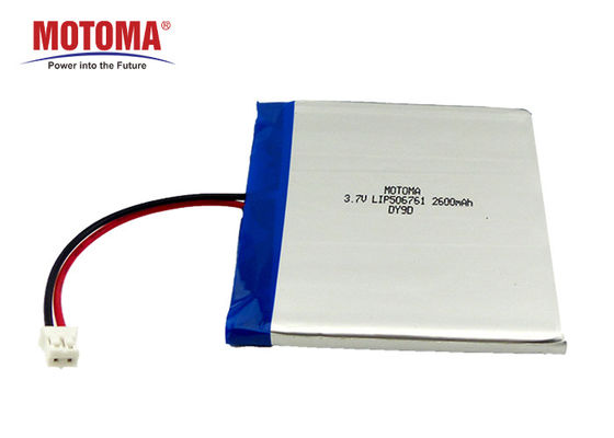 IoT Rechargeable Lithium Ion Battery , 2600mAh High Energy Density Lithium Ion Battery