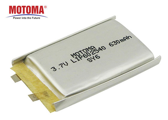 630mAh Rechargeable Lithium Ion Battery With BIS UN KC Certificate
