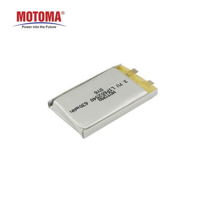 630mAh Rechargeable Lithium Ion Battery With BIS UN KC Certificate